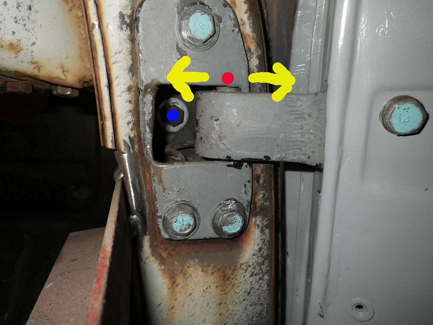 alignment of driver door.51 pickup ?? The 1947 Present